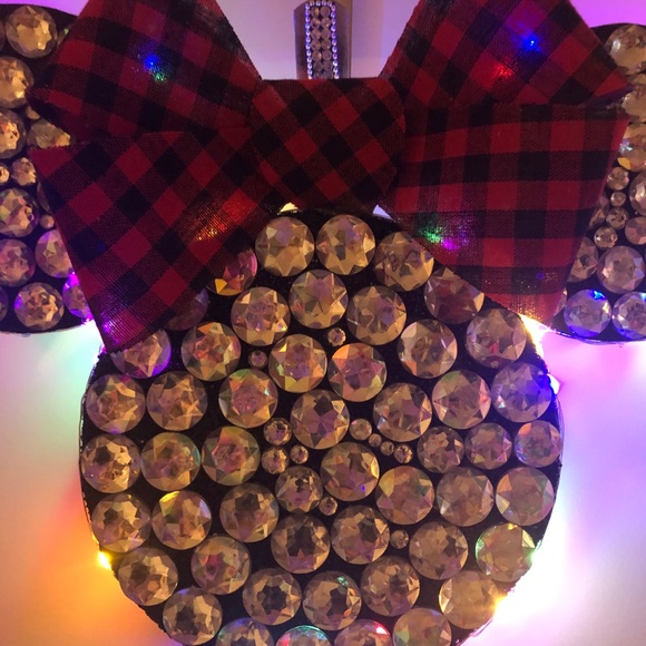 Disney Mickey Minnie light up Christmas wreath - Picture 5 of 6